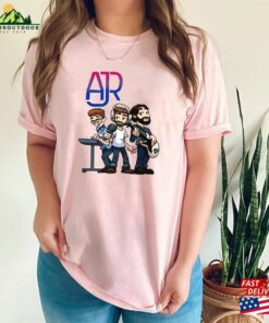 Ajr T-Shirt The Click Galaxy Members Chibi Shirt Unisex Sweatshirt