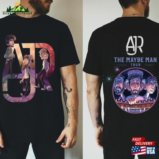 Ajr The Maybe Man Tour 2024 Shirt Band Fan Members Chibi T-Shirt Unisex