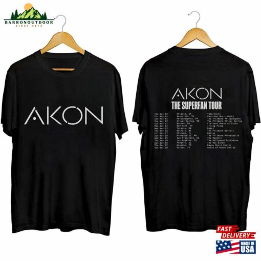 Akon The Superfan Tour 2023 Shirt Fan Concert Sweatshirt Hoodie