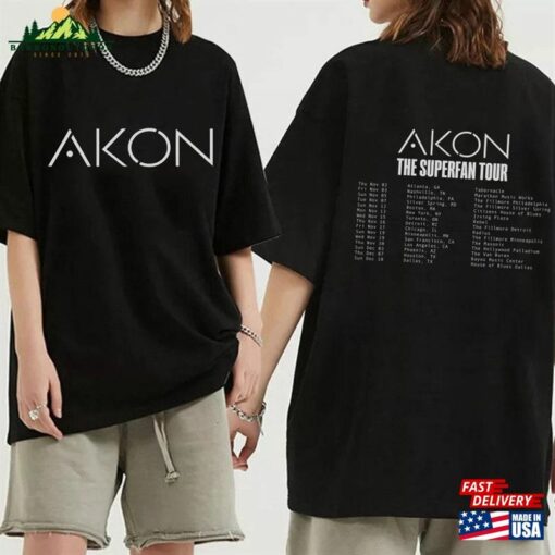 Akon The Superfan Tour 2023 Shirt Fan Concert T-Shirt Classic