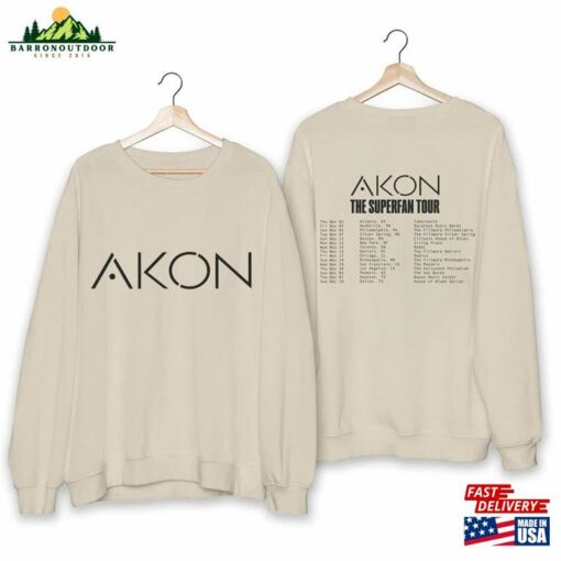 Akon The Superfan Tour 2023 Shirt Fan Concert T-Shirt Classic