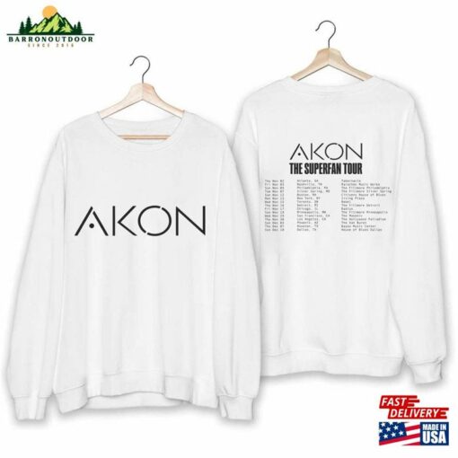 Akon The Superfan Tour 2023 Shirt Fan Concert T-Shirt Classic