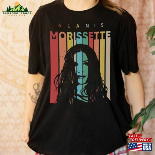 Alanis Morissette Retro Shirt 90S Tour Tees Sweatshirt T-Shirt