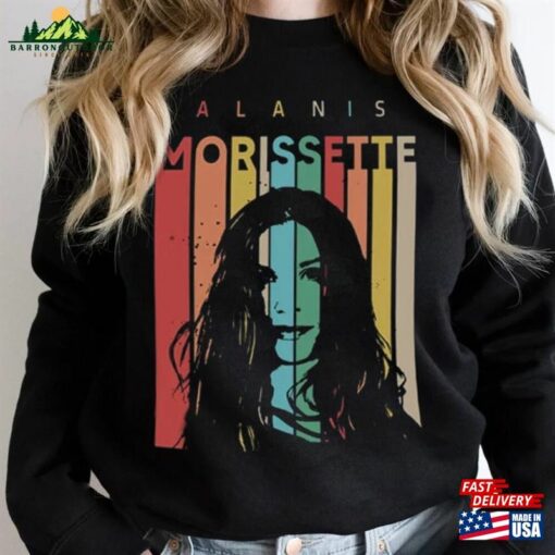 Alanis Morissette Retro Shirt 90S Tour Tees Sweatshirt T-Shirt