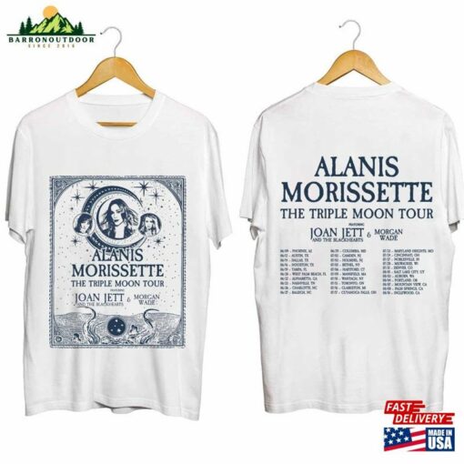 Alanis Morissette The Triple Moon Tour 2024 Shirt Fan Hoodie Sweatshirt