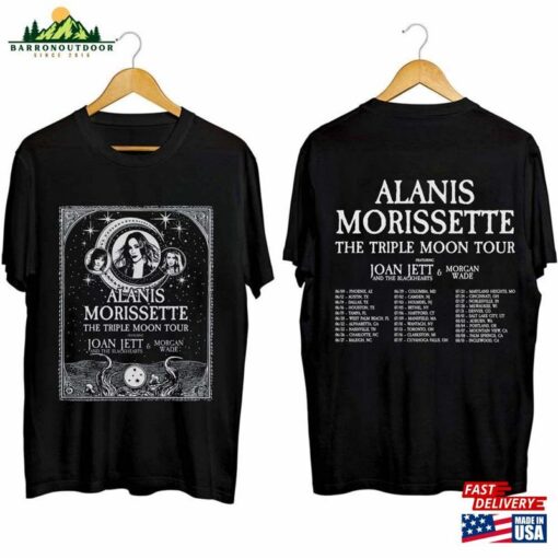 Alanis Morissette The Triple Moon Tour 2024 Shirt Fan Hoodie Sweatshirt