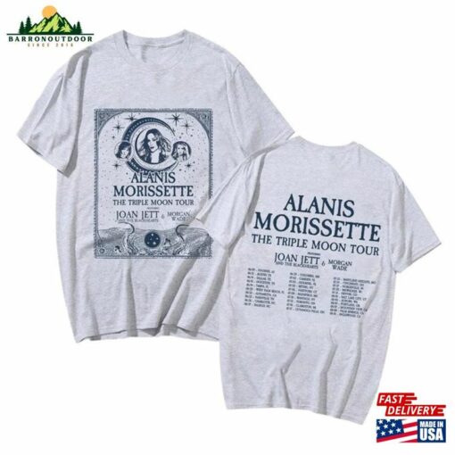 Alanis Morissette The Triple Moon Tour 2024 Shirt Fan T-Shirt Unisex