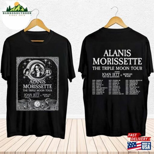 Alanis Morissette The Triple Moon Tour 2024 Shirt Fan Unisex Sweatshirt