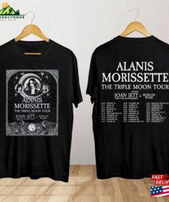 Alanis Morissette The Triple Moon Tour 2024 T-Shirt Concert Shirt Classic Hoodie