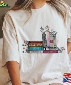 Album As Books Sweatshirt Swift Gift Shirt For 2023 Concert Midnight T-Shirt Classic