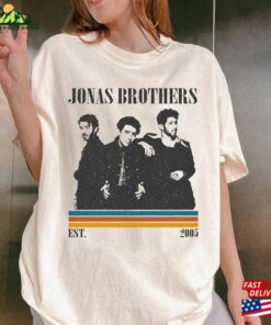 Album Jonas Brothers Band T-Shirt Shirt Tee Sweatshirt Classic Album Jonas Brothers Band T-Shirt Shirt Tee Sweatshirt Classic