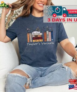 Albums As Books Shirt 3 Day Shipping In The Us Eras Tour Retro Swiftie Taylor T Shirt Sweatshirt 3