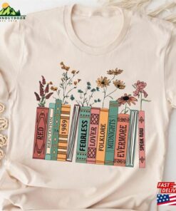 Albums As Books Shirt Trendy Aesthetic For Book Lovers Crewneck Sweater Hoodie Sweatshirt