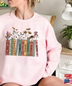 Albums As Books Sweatshirt Rock Music Sweater Trendy Aesthetic For Book Lovers T-Shirt Unisex