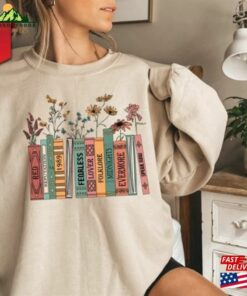 Albums As Books Sweatshirt Rock Music Sweater Trendy Aesthetic For Book Lovers T Shirt Unisex 3