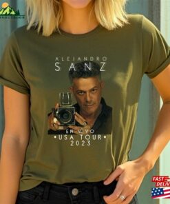 Alejandro Sanz En Vivo Usa Tour 2023 Latino Pop Unisex Sweatshirt