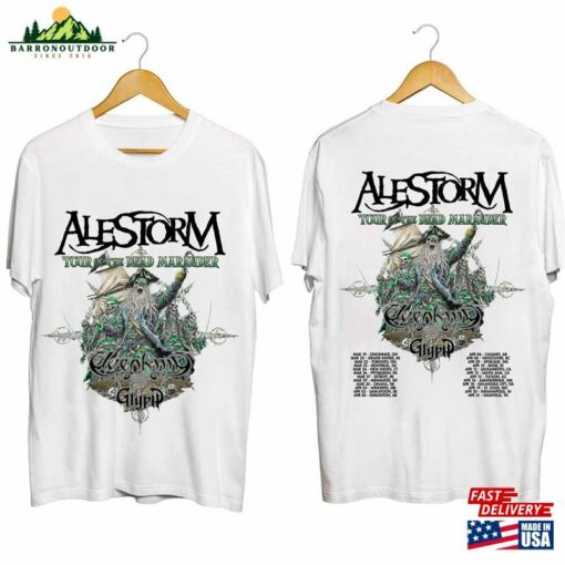 Alestorm Tour Of The Dead Marauder 2024 Shirt Band Fan Sweatshirt T-Shirt