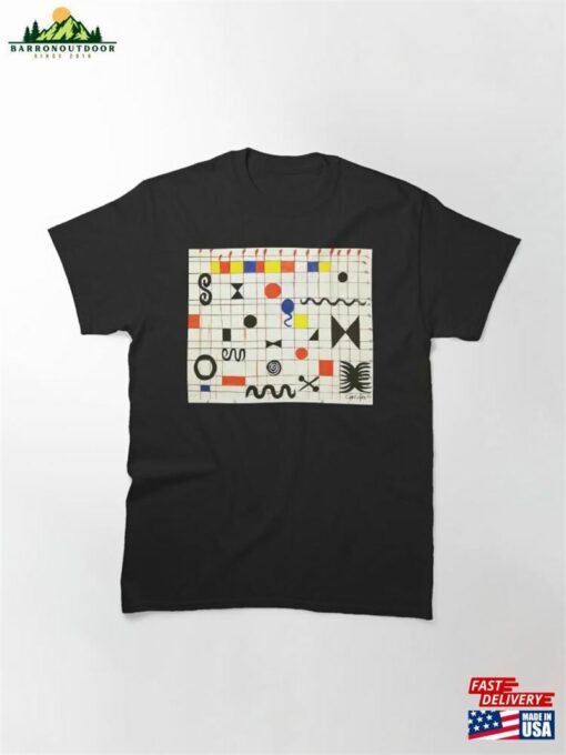 Alexander Calder Grid With Symbols Classic T-Shirt Sweatshirt