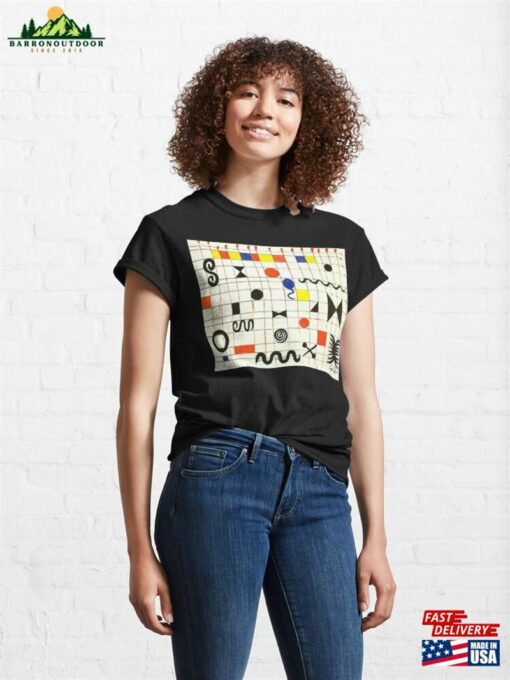 Alexander Calder Grid With Symbols Classic T-Shirt Sweatshirt