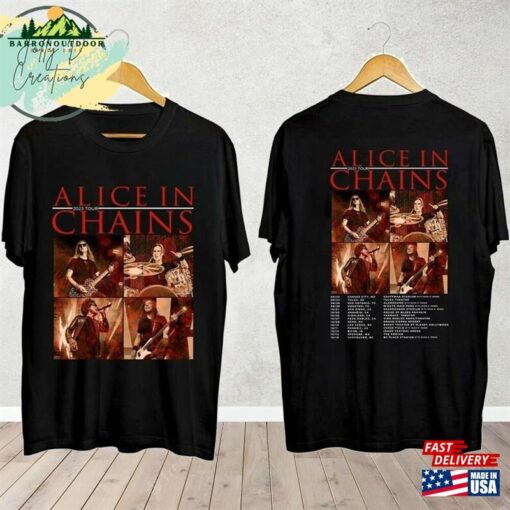 Alice In Chains 2023 Tour Shirt Fan Hoodie T-Shirt