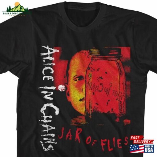 Alice In Chains Jar Of Flies Black Shirt Hoodie Classic