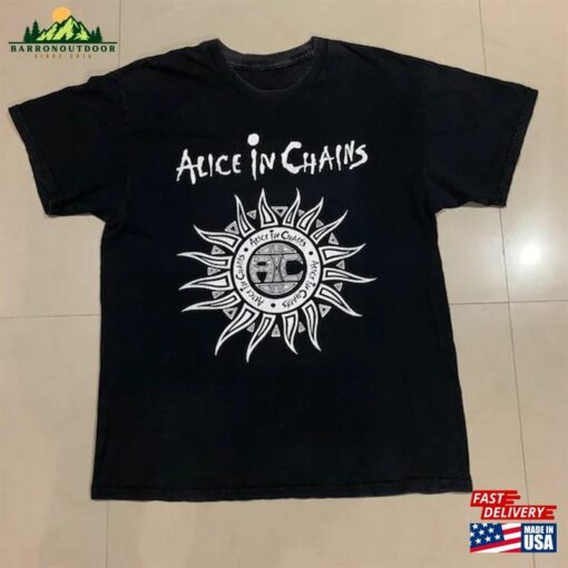 Alice In Chains Vintage T-Shirt Band Tee Classic