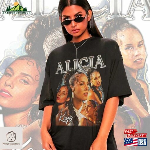 Alicia Keys Music 2023 Unisex Shirt Tour T-Shirt Hoodie