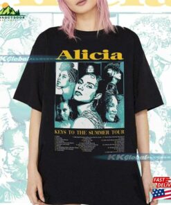 Alicia Keys Music Shirt World Tour 2023 T-Shirt Summer Fan Classic Sweatshirt