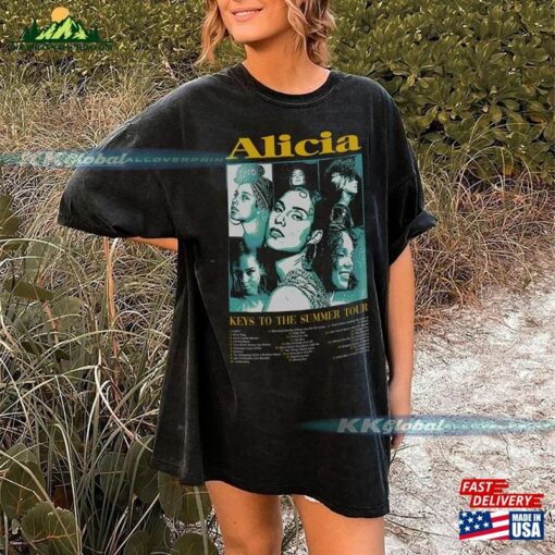 Alicia Keys Music Shirt World Tour 2023 T-Shirt Summer Fan Classic Sweatshirt