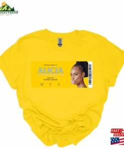 Alicia Keys Music Shirt World Tour 2023 T-Shirt Tee Classic