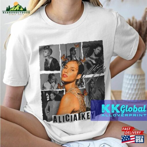 Alicia Keys Music Summer Tour 2023 Shirt Merchandise Exclusive Sweatshirt 0108Vls11 T-Shirt Unisex