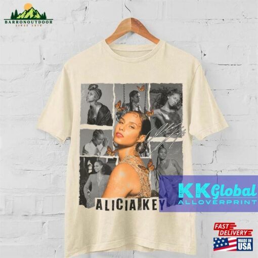 Alicia Keys Music Summer Tour 2023 Shirt Merchandise Exclusive Sweatshirt 0108Vls11 T-Shirt Unisex