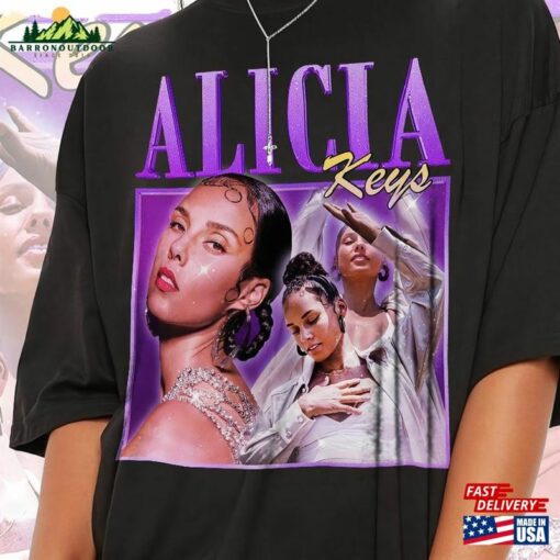 Alicia Keys Retro Summer Tour 2023 Shirt Merch Songs Classic Sweatshirt