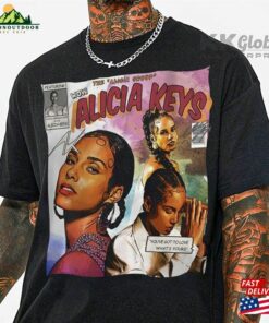 Alicia Keys Shirt 90S Y2k Vintage Style Retro Summer Tour 2023 Sweatshirt Hoodie Unisex