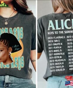 Alicia Keys To The Summer Tour 2023 Shirt Best Of Album Merch Fan Classic Unisex Alicia Keys To The Summer Tour 2023 Shirt Best Of Album Merch Fan Classic Unisex