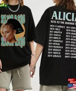 Alicia Keys To The Summer Tour 2023 Shirt Best Of Album Merch Fan Classic Unisex 2 Alicia Keys To The Summer Tour 2023 Shirt Best Of Album Merch Fan Classic Unisex 3