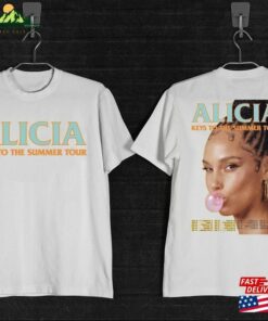 Alicia Keys To The Summer Tour 2023 T-Shirt Fan American Classic Unisex