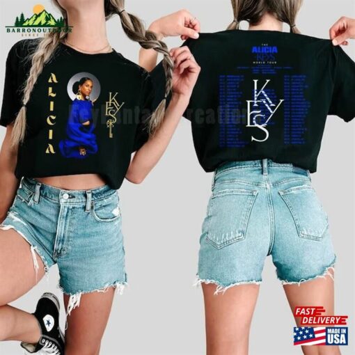 Alicia Keys To The Summer Tour Shirt Merch Hoodie Classic