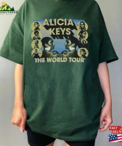 Alicia Keys World Tour 2023 Shirt Summer Unisex Classic