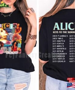 Alicia Keys World Tour 2023 T-Shirt Summer Merch Fan Gift T Sweatshirt Classic