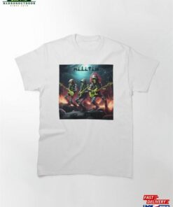 Alien Rock Band Concert Apocalyptic Sci Fi Artwork Classic T-Shirt Hoodie