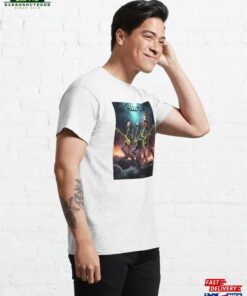 Alien Rock Band Concert Apocalyptic Sci Fi Artwork Classic T Shirt Hoodie 4