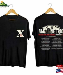 Alkaline Trio Blood Hair And Eyeballs Tour 2024 Shirt Band Fan Concert Classic T-Shirt