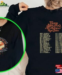 All American Road Show 2024 Tour Shirt Chris Stapleton Fan Hoodie Sweatshirt