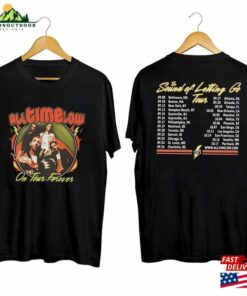 All Time Low On Tour Forever Shirt World Music 2023 Sublimation Design Unisex T-Shirt