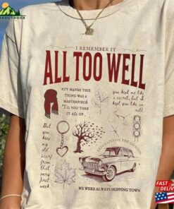 All To Well T-Shirt The Tour 2023 Shirt Vintage Taylor Eras Classic Sweatshirt