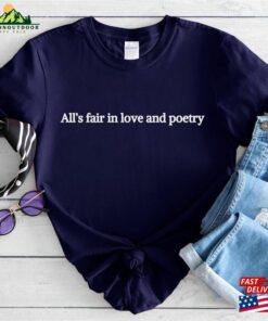 All's Fair In Love And Poetry Shirt T-Shirt Classic 2 Alls Fair In Love And Poetry Shirt T Shirt Classic 3