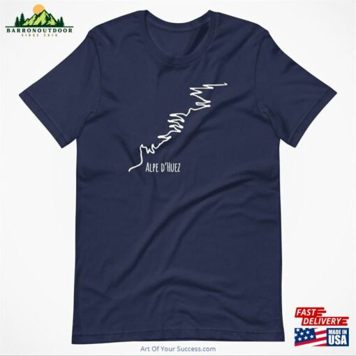 Alpe D’huez 21 Hairpin Bends T-Shirt Hoodie