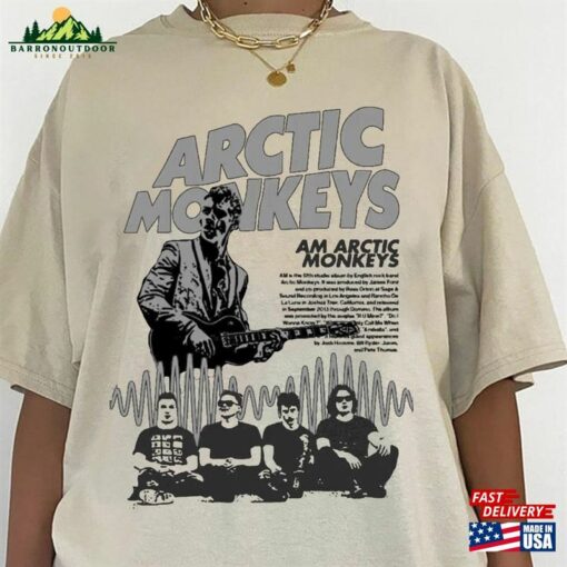 Am Album Arctic Monkeys Shirt Artic Monkey Tour 2023 Hoodie Classic