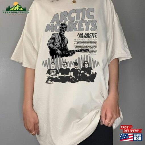 Am Album Arctic Monkeys Shirt Artic Monkey Tour 2023 Hoodie Classic